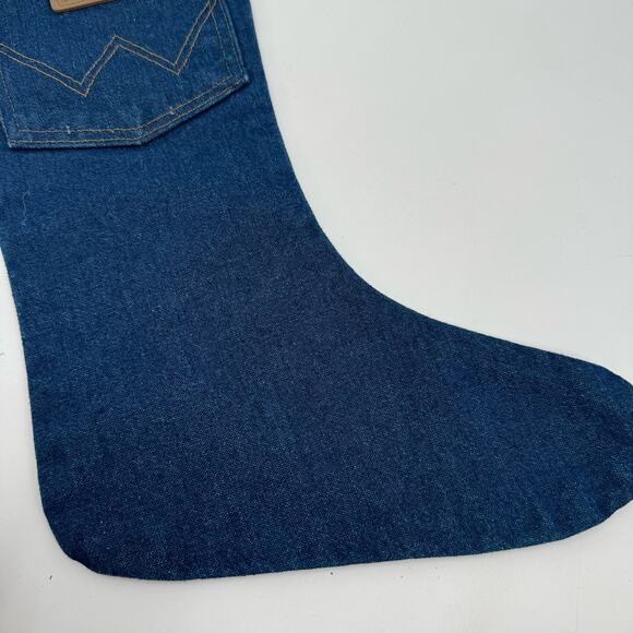 NWT Wrangler Denim Stocking - Picture 4 of 5